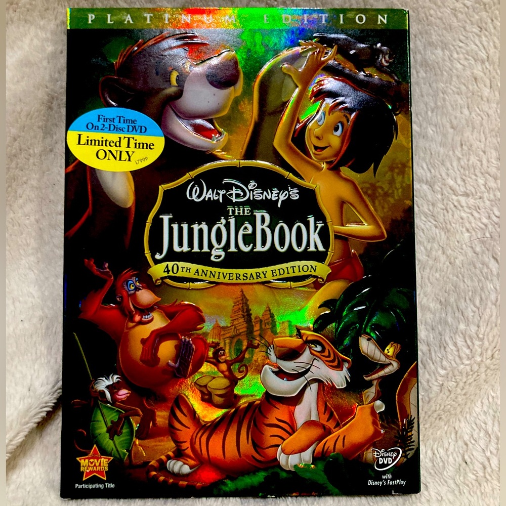 Disney’s JUNGLE BOOK DVD